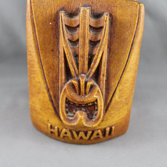 Vintage Coco Joe's Napkin Holder - Lono Face - Made of Happa Wood - With Tag - Picture 2 of 7